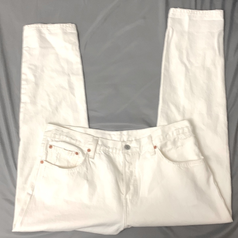 Men’s 501 CT White Jean’s